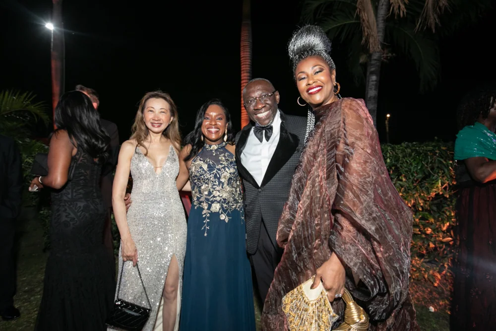 Dr Baugh and fellow guests at the 2026 gala