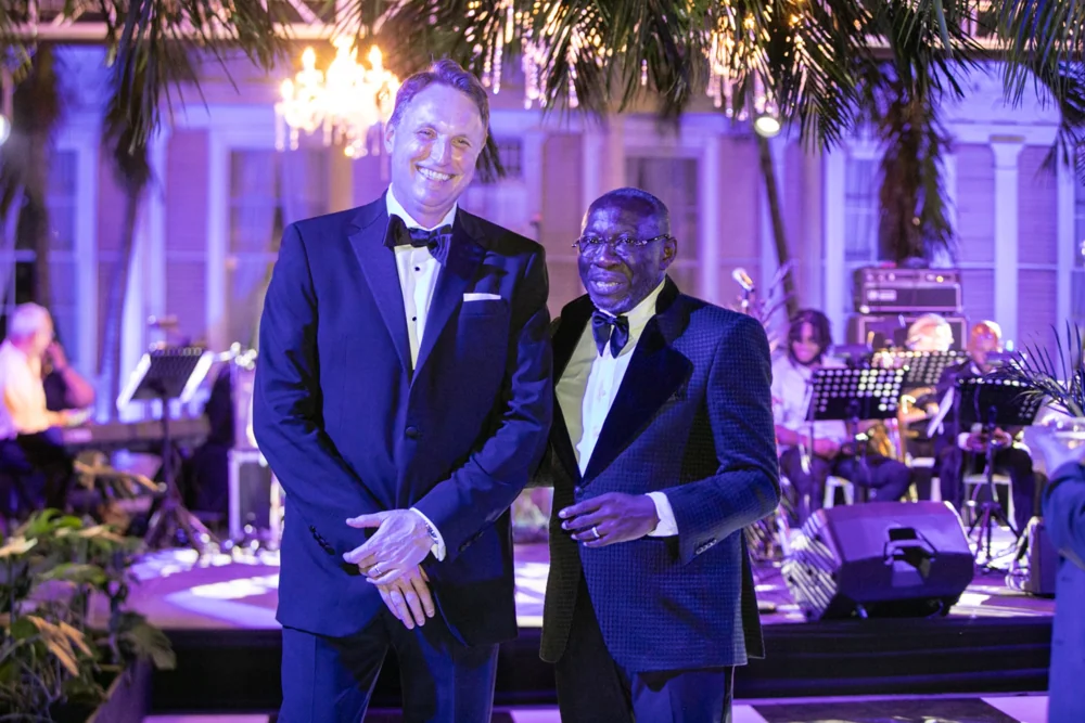 Two guests at the 2026 gala