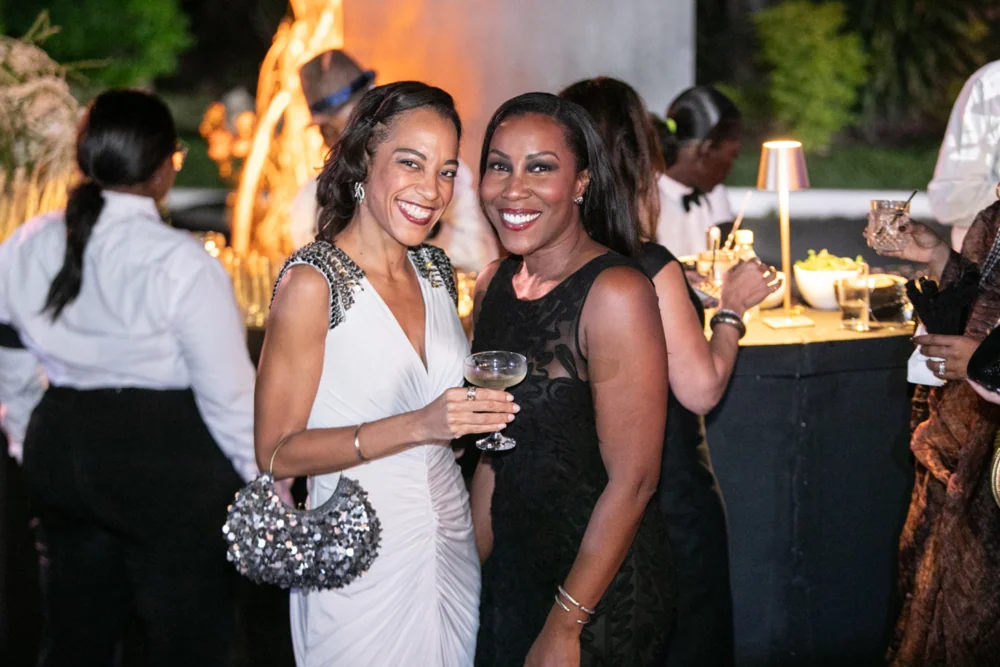 Two women enjoying the 2026 gala