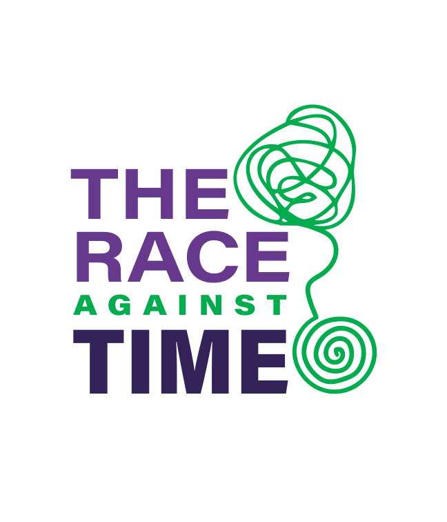 The Race Against Time official 2027 theme logo